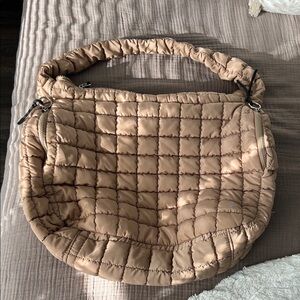 Free People Quilted Gym Bag